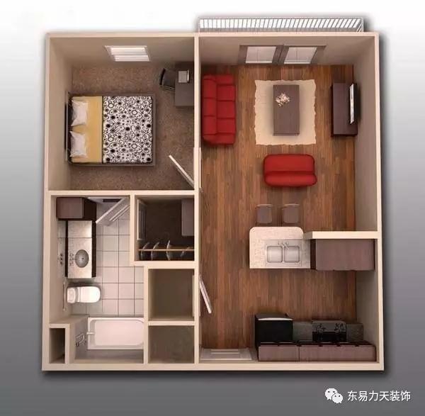 東易力天鄭州家裝公司幫您實(shí)現(xiàn)小空間里的大夢想