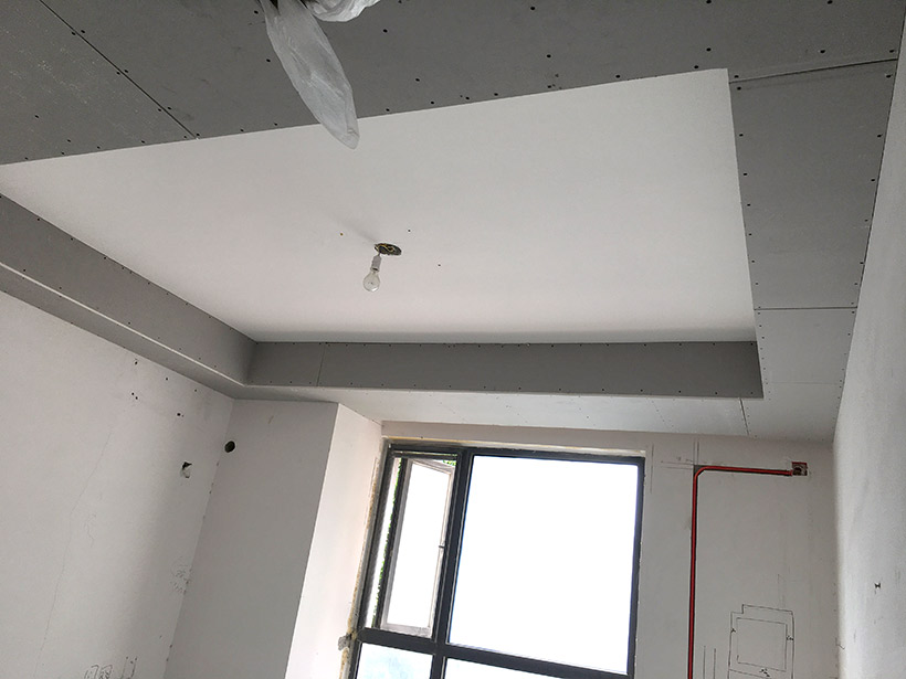 東易力天裝飾選用的德國可耐福石膏板吊頂 東易力天裝飾選用的德國可耐福石膏板吊頂