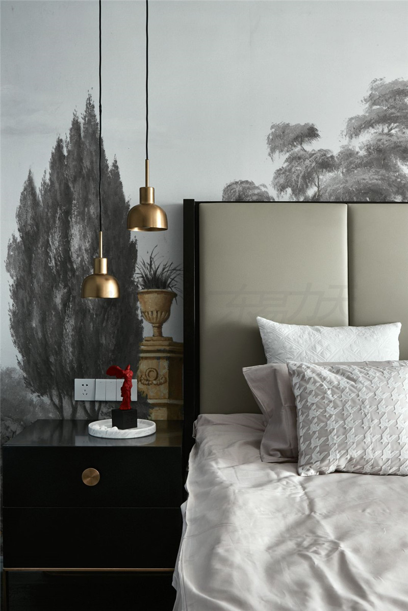 鄭州裝修公司港式新古典混搭大三室案例，輕奢生活，宜室家