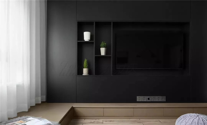 【風(fēng)尚設(shè)計(jì)】鄭州裝修公司電視背景墻造個(gè)洞 鄰家的裝修設(shè)計(jì)逆天了