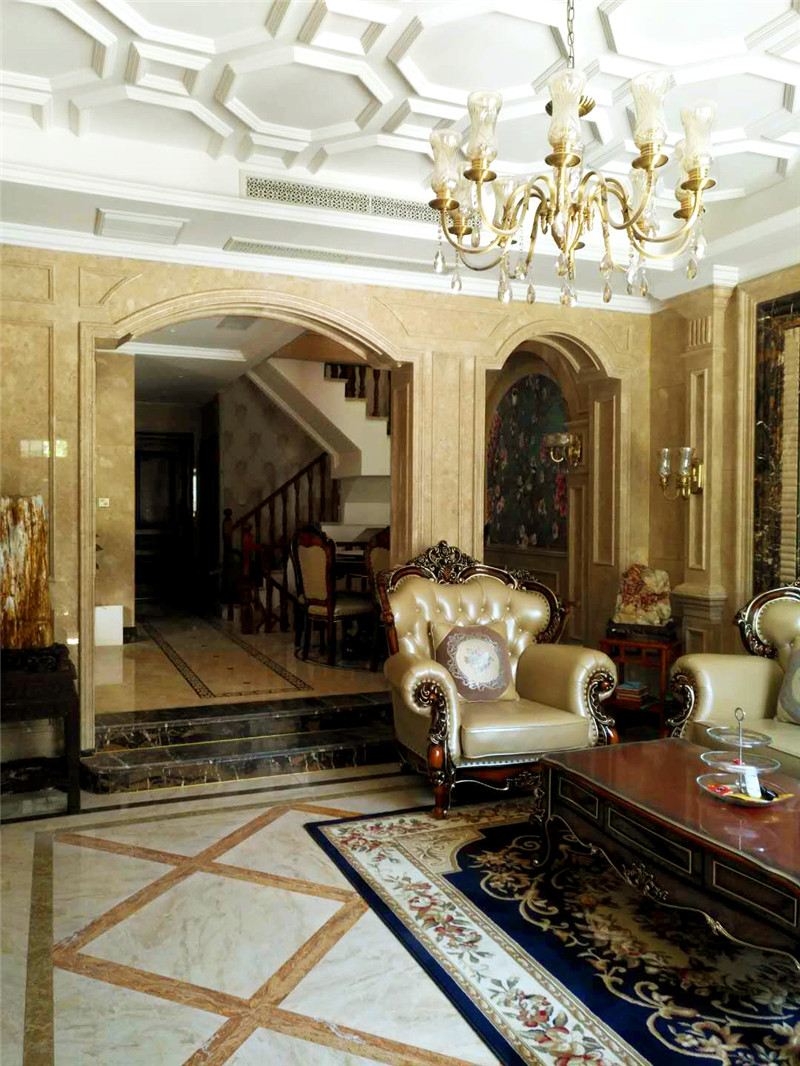 鄭州別墅裝修專家，400平歐式新古典奢尚豪宅，彰顯尊貴品質生活