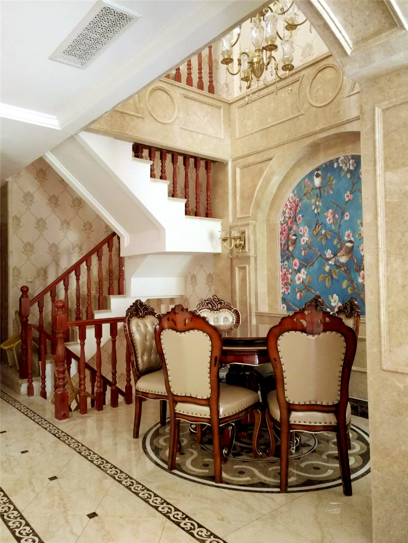 鄭州別墅裝修專家，400平歐式新古典奢尚豪宅，彰顯尊貴品質生活