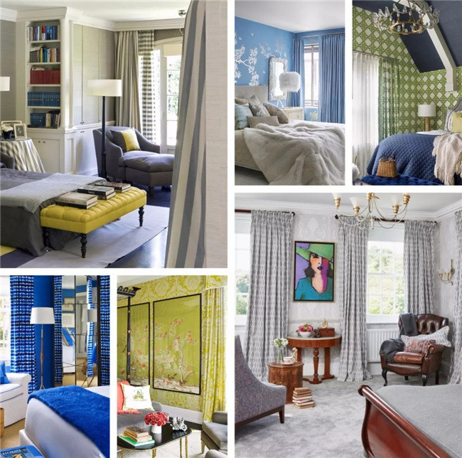 鄭州家裝公司臥室窗簾配色案例，攻略都市時(shí)尚風(fēng)潮