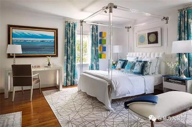 鄭州家裝公司臥室窗簾配色案例，攻略都市時(shí)尚風(fēng)潮