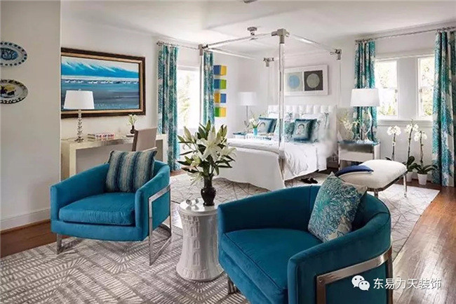 鄭州家裝公司臥室窗簾配色案例，攻略都市時(shí)尚風(fēng)潮