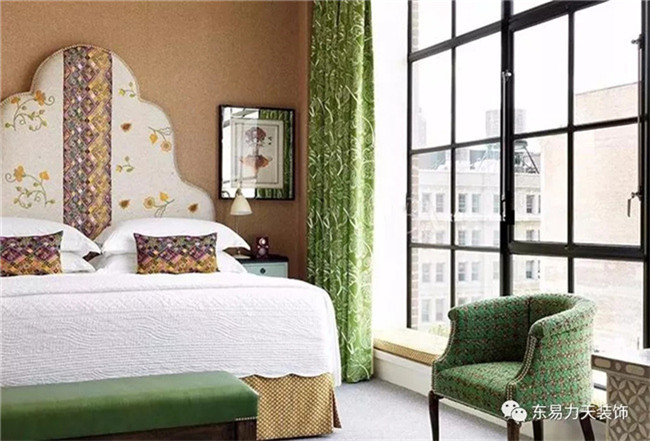 鄭州家裝公司臥室窗簾配色案例，攻略都市時(shí)尚風(fēng)潮