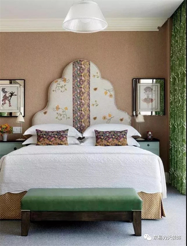 鄭州家裝公司臥室窗簾配色案例，攻略都市時(shí)尚風(fēng)潮