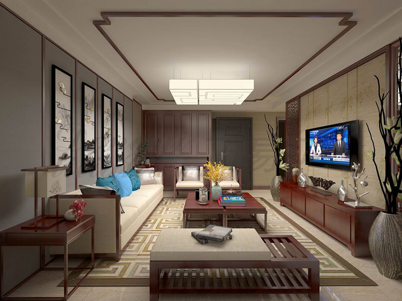 鄭州裝飾公司裝修設(shè)計(jì)達(dá)人提醒：客廳墻壁裝飾掛裝飾畫更贊