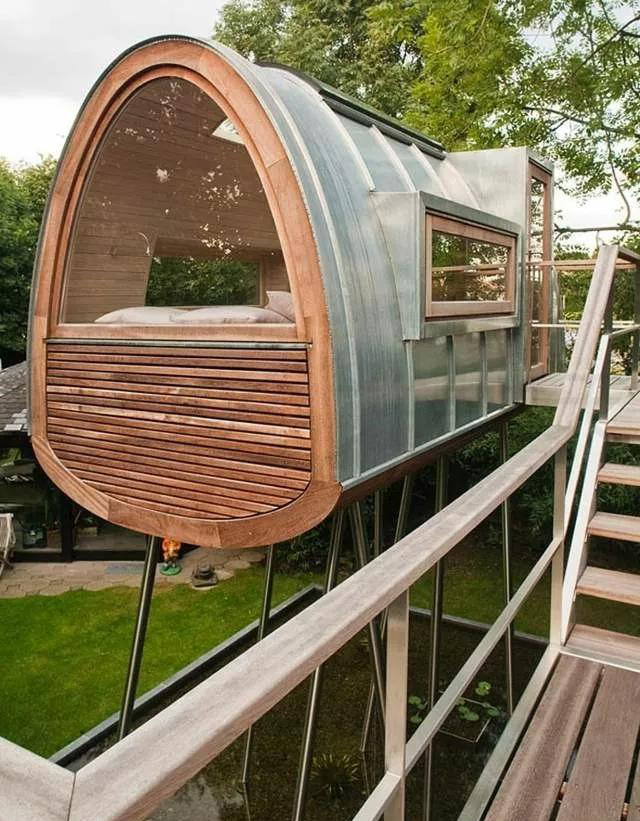 河南東易力天裝飾，別墅豪宅設(shè)計(jì)施工 會(huì)開(kāi)花呼吸的童話樹(shù)屋