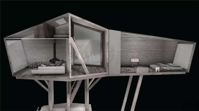 河南東易力天裝飾，別墅豪宅設(shè)計(jì)施工 會(huì)開(kāi)花呼吸的童話樹(shù)屋