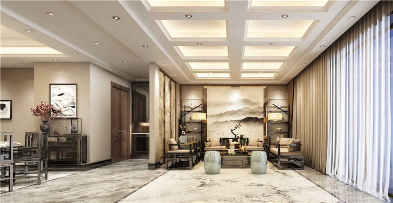 《影》中式水墨風，道法自然，天人合一 鄭州家裝公司領軍品牌