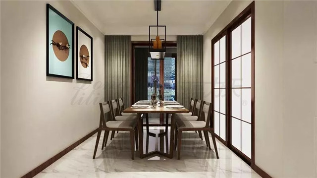 東易力天裝飾150平*美新中式，無需追隨，一直經典