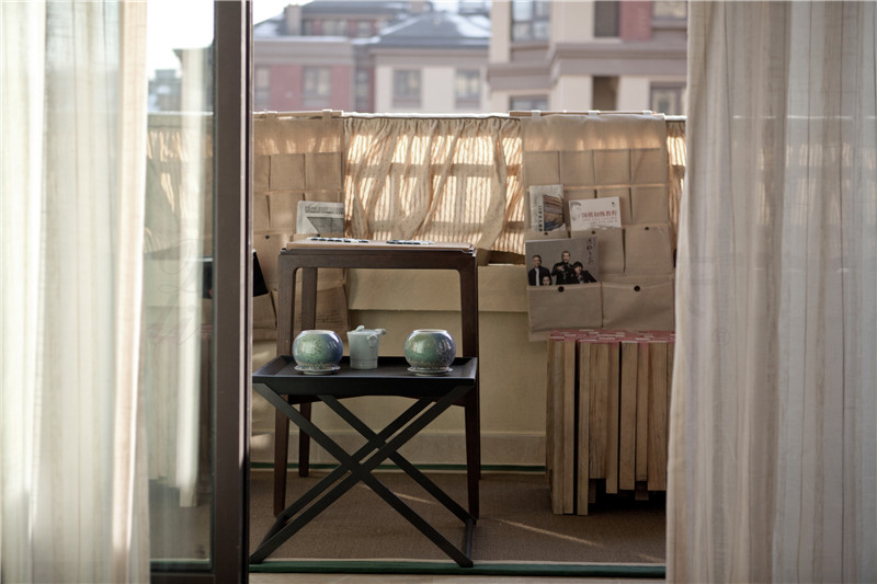 鄭州別墅裝修新中式新色彩，清雅東方居所