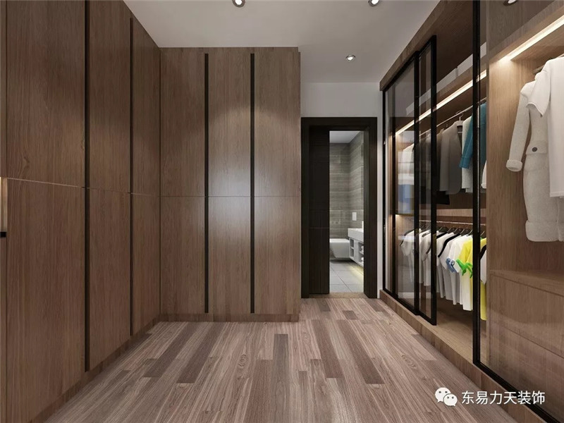 鄭州裝飾公司精裝精致衣帽間，品質(zhì)生活范兒，就是這么迷人