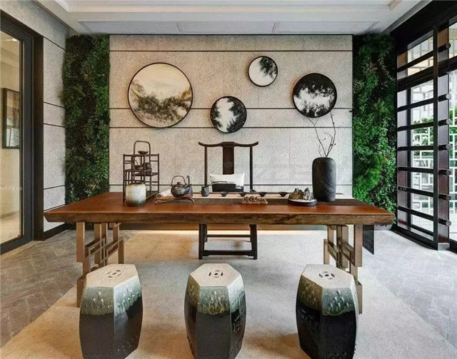 美的讓外國人看呆的中式茶裝修，東易力天裝飾*美中式茶室分享