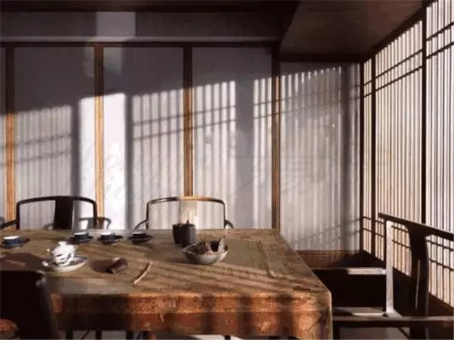 美的讓外國人看呆的中式茶裝修，東易力天裝飾*美中式茶室分享