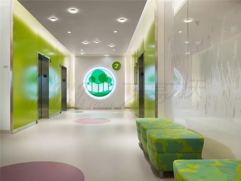 鄭州裝飾公司分享一組充滿活力的美國醫院，裝修設計超贊