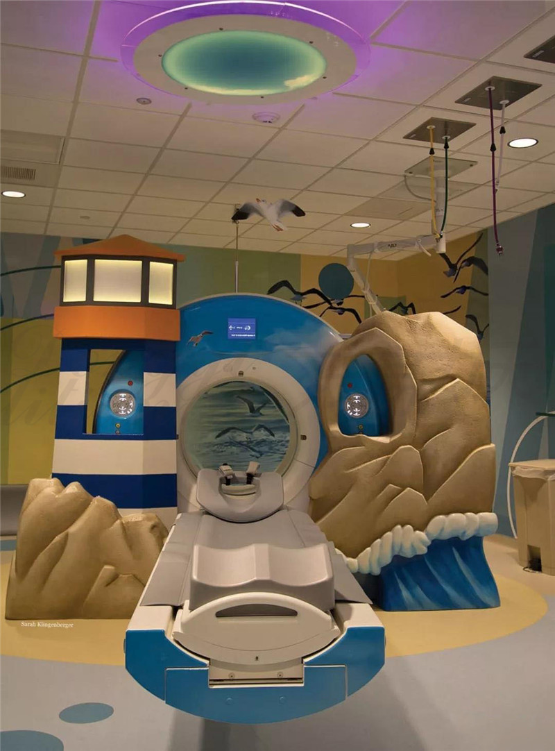 鄭州裝飾公司分享一組充滿活力的美國醫院，裝修設計超贊