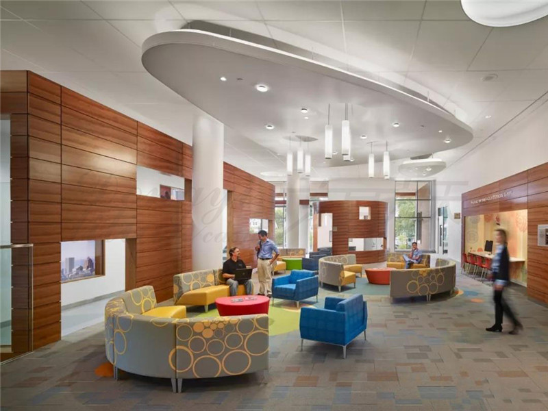 鄭州裝飾公司分享一組充滿活力的美國醫院，裝修設計超贊