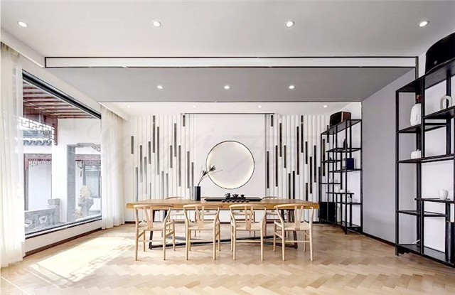 鄭州家裝公司新中式設(shè)計(jì)：師法山水，進(jìn)退自然