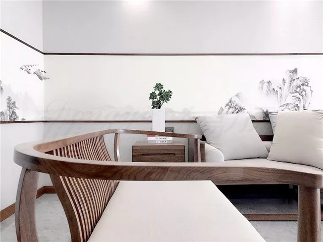 鄭州家裝公司新中式設(shè)計(jì)：師法山水，進(jìn)退自然