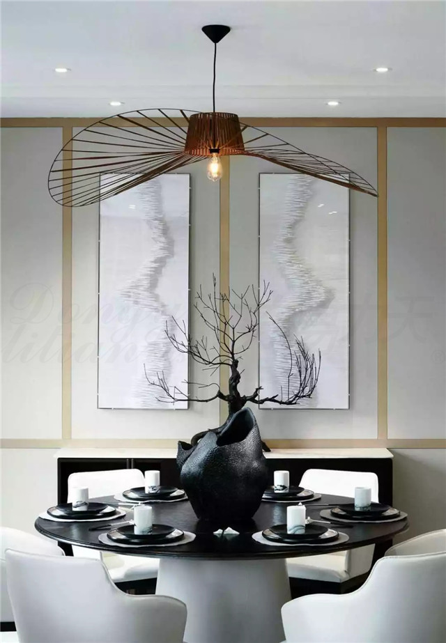 鄭州家裝公司新中式設(shè)計(jì)：師法山水，進(jìn)退自然