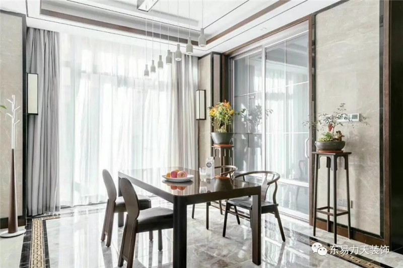 暖木見歸心 · 江南小鎮(zhèn)160㎡，鄭州裝飾公司混搭新中式