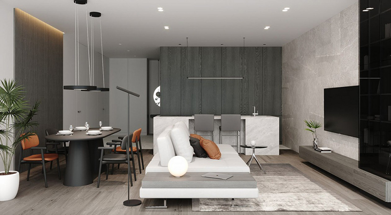 鄭州裝修公司|89㎡現代兩居，這才是你想要的家！